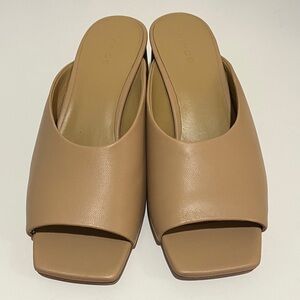 Vince Women's Beige Blush Mules